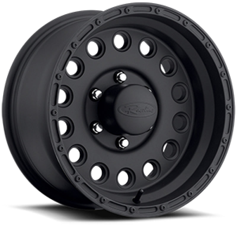 Raceline 887B Rock Crusher 15x8in / 6x139.7 BP / -32mm Offset / 107.95mm Bore - Satin Black Wheel