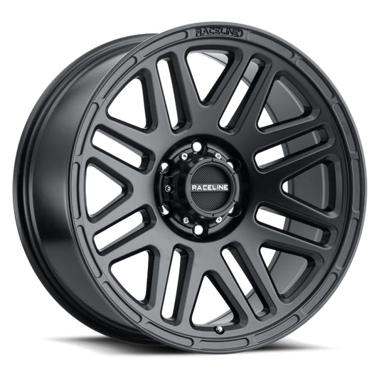 Raceline 944B Outlander 13x4.5in / 5x114.3 BP / -0.125mm Offset / 3.19mm Bore - Satin Black Wheel