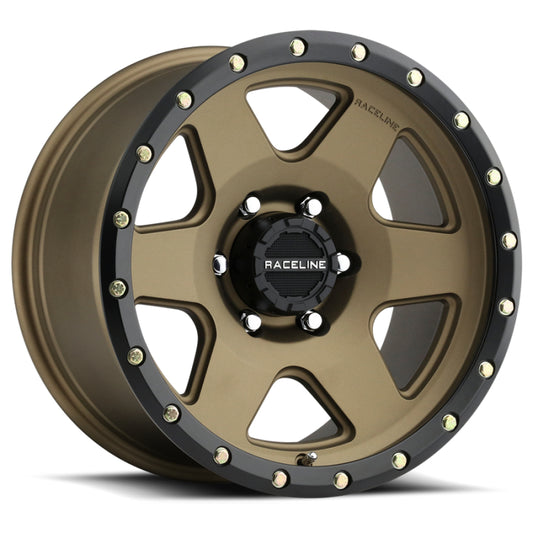 Raceline 946BZ Boost 20x9in / 8x165.1 BP / 0mm Offset / 130.81mm Bore - Bronze Wheel