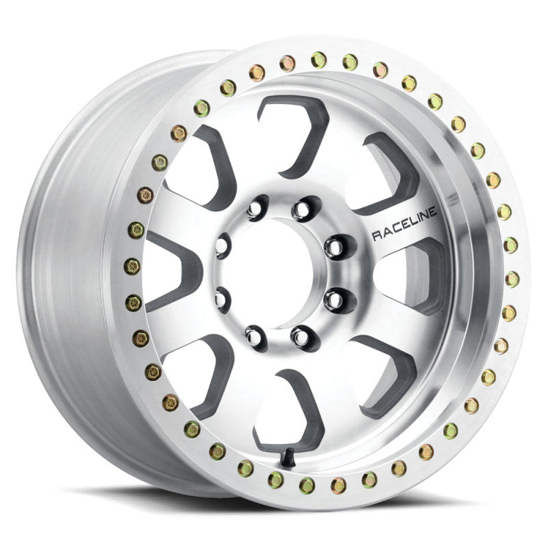Raceline RT260M Avenger 17x9in / 8x165.1 BP / 0mm Offset / 130.81mm Bore - Machined Beadlock Wheel