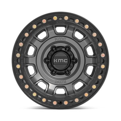 KMC Wheels TANK BL 17X9 6X5.5 ANTH -38 KM23679060438N