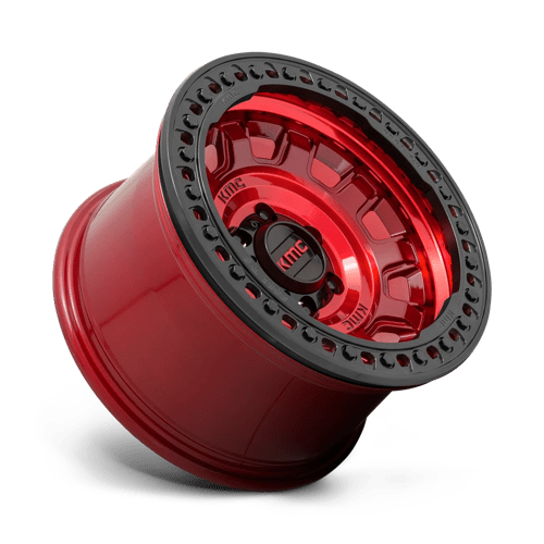 KMC Wheels TANK BL 17X9 6X5.5 C-RED -15 KM23679060915N