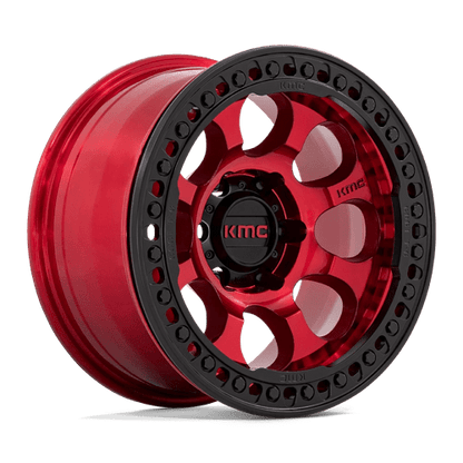 KMC Wheels RIOT BL 17X8.5 6X135 RD-BLK-RG +0 KM237QB17856300