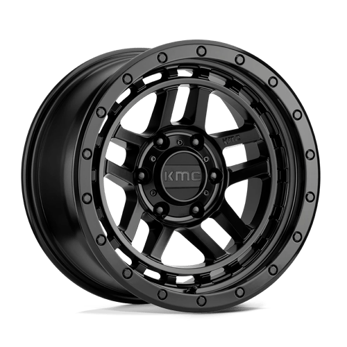 KMC Wheels KM540 17X8.5 5X5.0 S-BLK 18MM KM54078550718