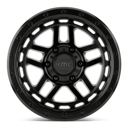 KMC Wheels KM540 17X8.5 5X5.0 S-BLK 18MM KM54078550718