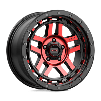 KMC Wheels KM540 18X8.5 5X5.0 G-BLK MCH RTCC 00MM KM54088550900