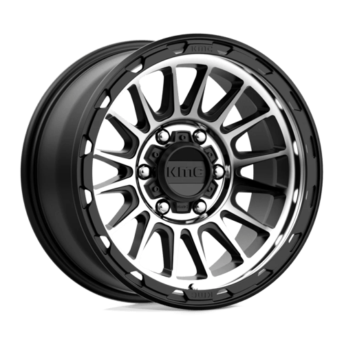 KMC Wheels KM542 17X8.5 6X135 S-BLK MACH 00MM KM54278563500
