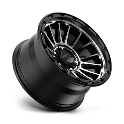 KMC Wheels KM542 17X9 6X5.5 S-BLK MACH -12MM KM54279068512N