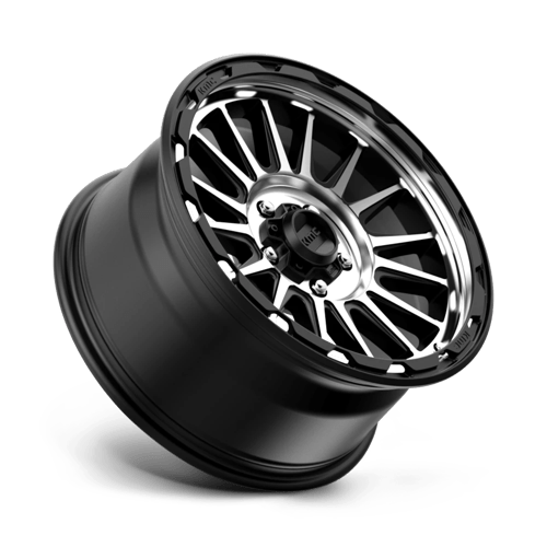 KMC Wheels KM542 18X9 5X5.0 S-BLK MACH 18MM KM54289050518