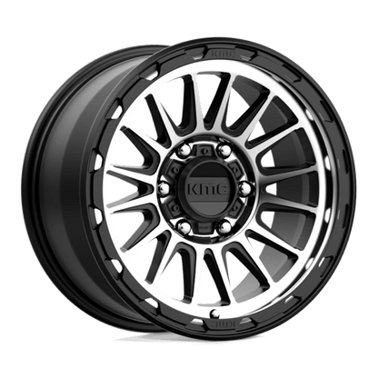 KMC Wheels KM542 17X9 6X135 S-BLK MACH 18MM KM54279063518