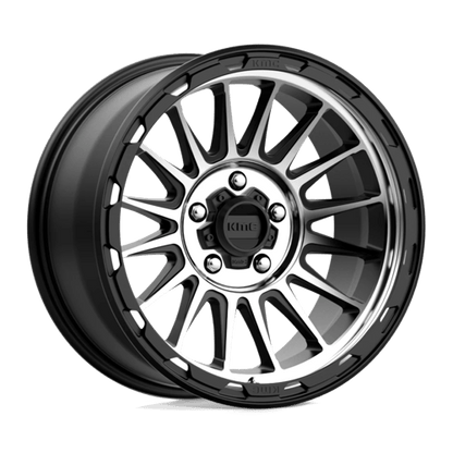 KMC Wheels KM542 18X9 5X5.0 S-BLK MACH 00MM KM54289050500