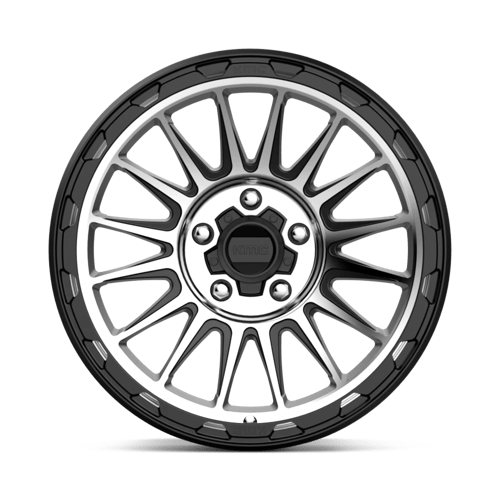 KMC Wheels KM542 18X9 5X5.0 S-BLK MACH 00MM KM54289050500