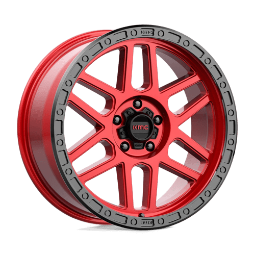 KMC Wheels KM544 20X9 5X150 C-RED BLK-LP 25MM KM54429058925