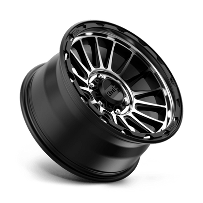 KMC Wheels KM542 18X9 6X5.5 S-BLK MACH 00MM KM54289068500