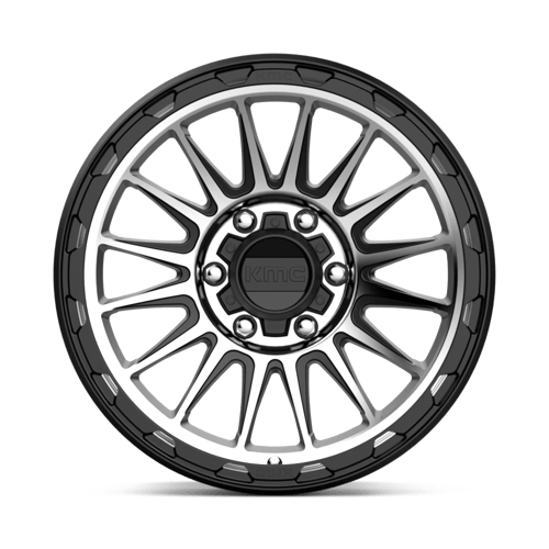 KMC Wheels KM542 18X9 6X5.5 S-BLK MACH 00MM KM54289068500