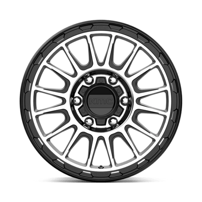 KMC Wheels KM542 16X8 6X5.5 S-BLK MACH 00MM KM54268068500