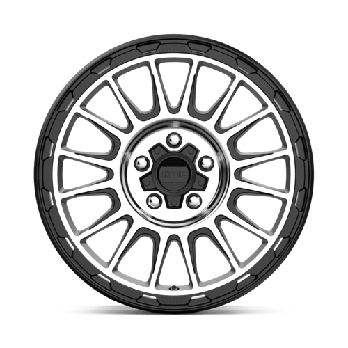 KMC Wheels KM542 17X8 5X4.5 S-BLK MACH 35MM KM54278012535
