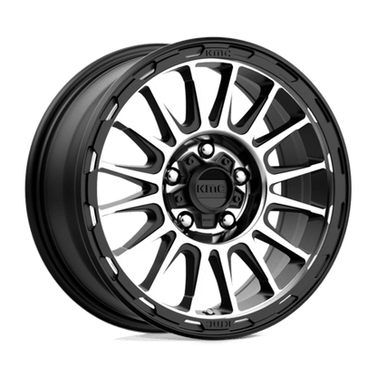 KMC Wheels KM542 16X8 5X150 S-BLK MACH 00MM KM54268058500
