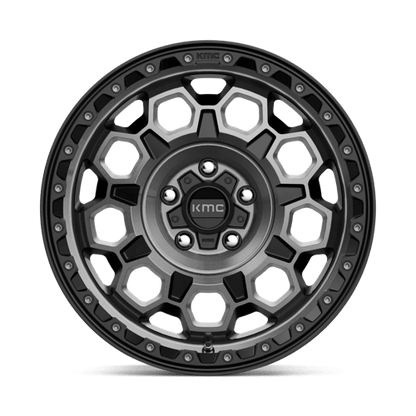KMC Wheels KM545 17X8 5X4.5 S-BLK GTCC 35MM KM54578012435