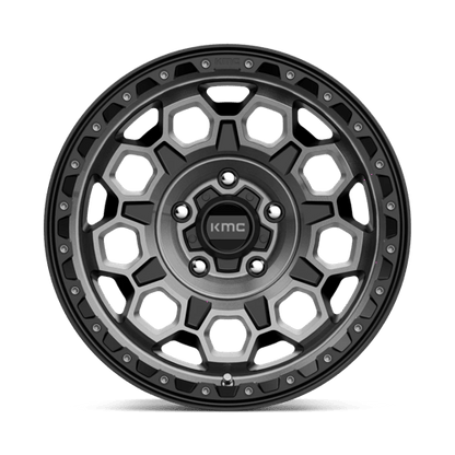 KMC Wheels KM545 17X9 5X5.0 S-BLK GTCC 18MM KM54579050418
