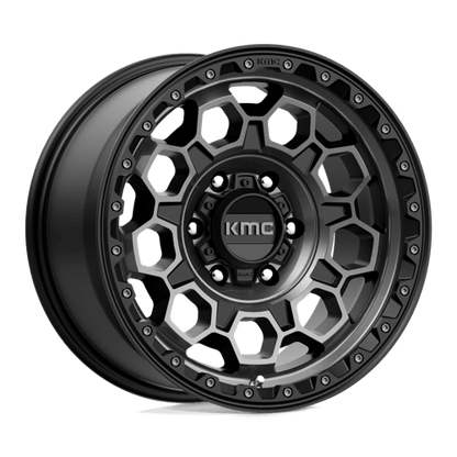 KMC Wheels KM545 17X9 6X5.5 S-BLK GTCC 00MM KM54579068400