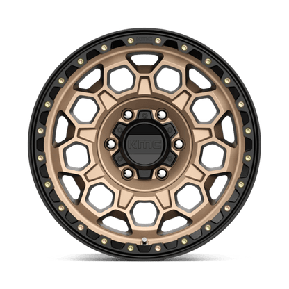 KMC Wheels KM545 17X9 6X5.5 M-BRZ BLK LP 00MM KM54579068600