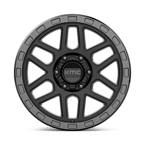 KMC Wheels KM544 18X9 6X120 S-BLK GB LP 18MM KM54489077718