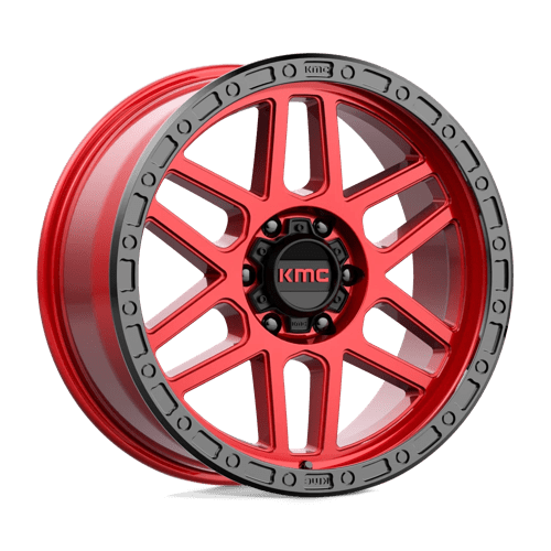 KMC Wheels KM544 17X9 6X5.5 C-RED BLK-LP -12MM KM54479068912N
