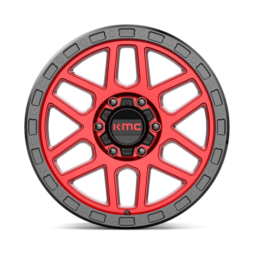 KMC Wheels KM544 17X9 6X5.5 C-RED BLK-LP -12MM KM54479068912N
