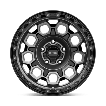 KMC Wheels KM545 17X9 5X5.0 S-BLK GTCC 00MM KM54579050400