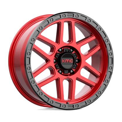 KMC Wheels KM544 20X9 6X5.5 C-RED BLK-LP 18MM KM54429068918