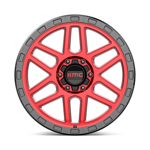 KMC Wheels KM544 20X9 6X5.5 C-RED BLK-LP 18MM KM54429068918