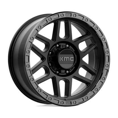 KMC Wheels KM544 20X9 8X180 S-BLK GB LP 00MM KM54429088700