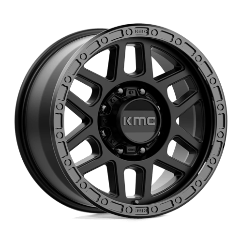KMC Wheels KM544 18X9 8X6.5 S-BLK GB LP 18MM KM54489080718