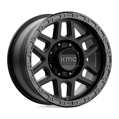 KMC Wheels KM544 18X9 8X6.5 S-BLK GB LP 18MM KM54489080718