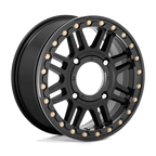 CAGE UTV BL 15X6 4X137 S-BLK BLK-RG +38