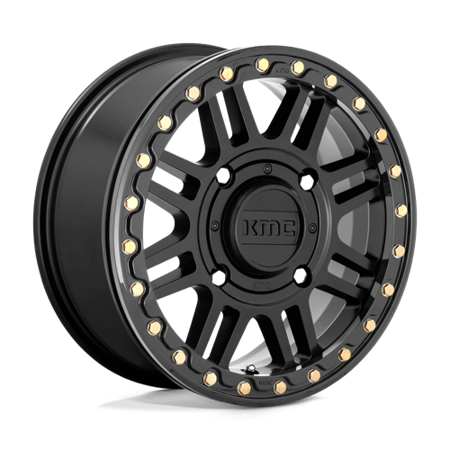 CAGE UTV BL 15X6 4X137 S-BLK BLK-RG +38