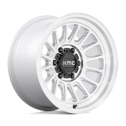 KMC Wheels KM724 IMPACT OL 17X9 5X5.0 SLV-MACH -12 KM72479050512NUS