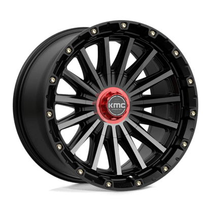 KMC Wheels KM102 20X9 5X5.0/5.5 S-BLK GTCC 00MM KM10229035400