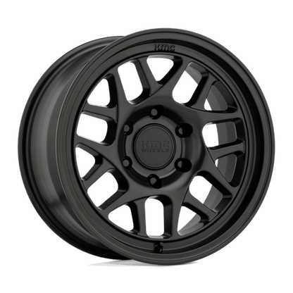 KMC Wheels KM717 17X8.5 6X120 S-BLK 00MM KM71778577700