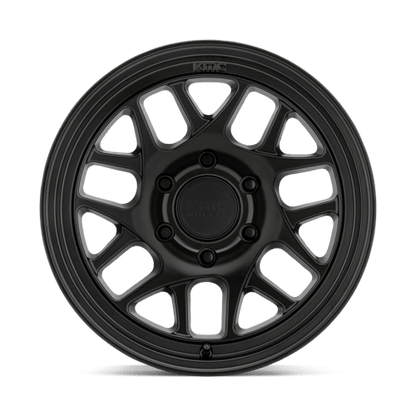KMC Wheels KM717 17X8.5 6X120 S-BLK 00MM KM71778577700