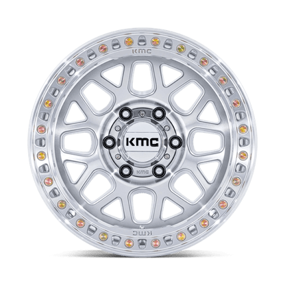 KMC Wheels GRS 18X8.5 6X135 87 +0 G-SLV MACH-FC KM54988563400