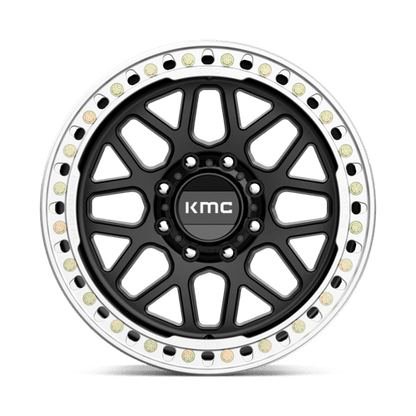 KMC Wheels GRENADE CRAWL BL 20X10 8X6.5 S-BLK -48 KM23521080748N
