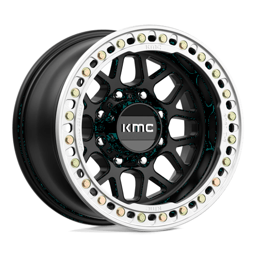KMC Wheels GRENADE CRAWL BL 17X9 8X6.5 S-BLK -38 KM23579080738N