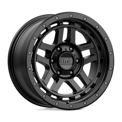 KMC Wheels KM540 18X8.5 6X5.5 S-BLK 00MM KM54088568700