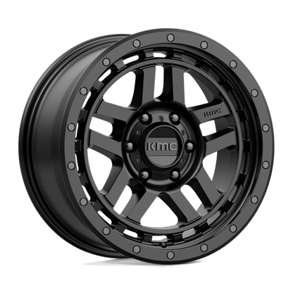 KMC Wheels KM540 18X8.5 6X5.5 S-BLK 18MM KM54088568718