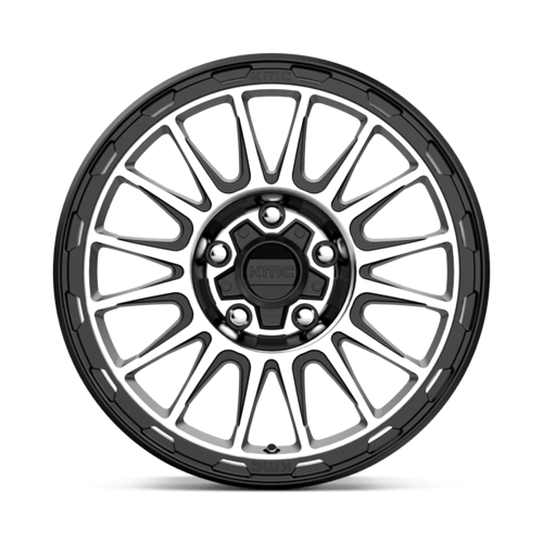 KMC Wheels KM542 16X7 5X4.5 S-BLK MACH 30MM KM54267012530