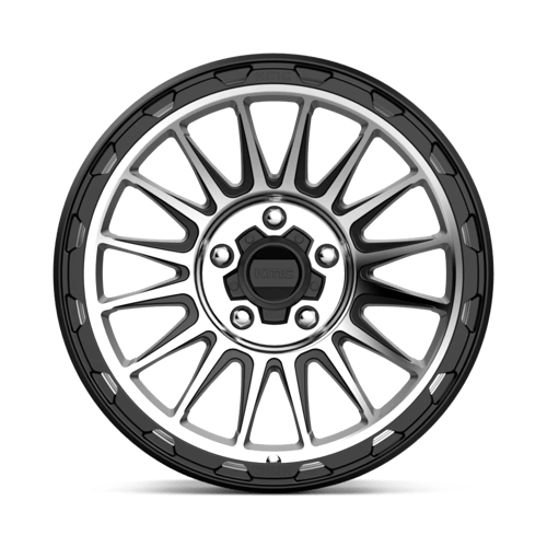 KMC Wheels KM542 18X9 5X5.0 S-BLK MACH 00MM KM54289050500