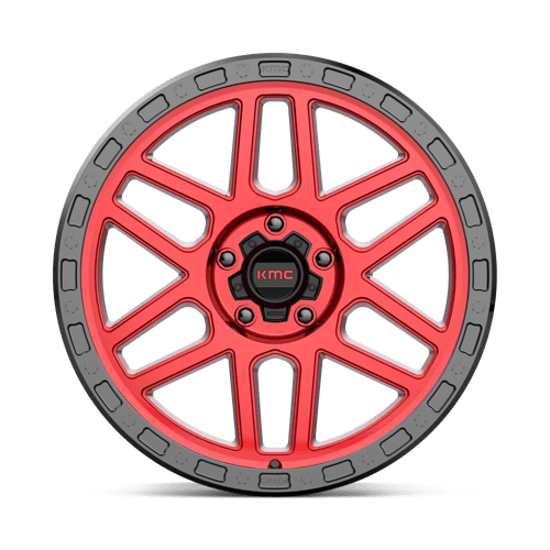 KMC Wheels KM544 20X9 5X150 C-RED BLK-LP 25MM KM54429058925