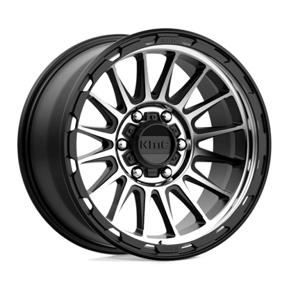 KMC Wheels KM542 18X9 6X5.5 S-BLK MACH 00MM KM54289068500